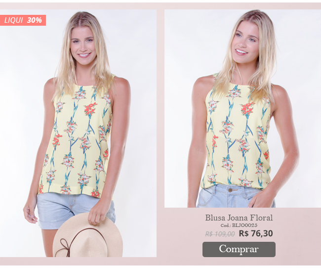 Blusa Joana Floral